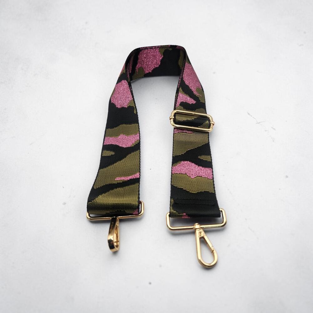 Ahdorned Interchangeable Bag Strap-Camo Pattern